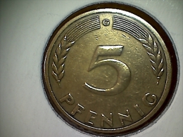 Allemagne 5 Pfennig 1949 G - 5 Pfennig