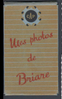 45 - BRIARE - CARNET COMPLET DE 12 PHOTOS 6,5 X 11Cm - Briare