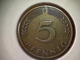Allemagne 5 Pfennig 1950 F - 5 Pfennig