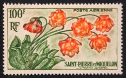 St-PIERRE Et MIQUELON POSTE AERIENNE 1962 - Le N° 27 -  NEUF* - Unused Stamps