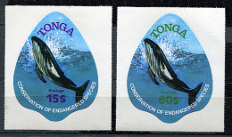 (cl.28 - P2) Tonga ** N° 439 - 443 - Baleines  - Prix 6,50 € + Port - Tonga (1970-...)