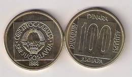 Yugoslavia 100 Dinara 1988. UNC KM#134  M#67.1 - Yugoslavia