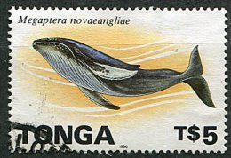 (cl.28 - P3) (lot 1) Tonga Ob. (ref. Michel Au Dos) - Baleines  - - Tonga (1970-...)