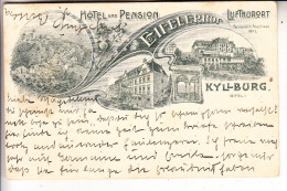 Delcampe - 5524 KYLLBURG, Hotel Pension Eifelerhof, 1905 - Bitburg