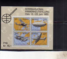 NORWAY NORGE NORVEGIA NORVEGE 1979 NORWEX STAMP EXHIBITION TRANSPORTS BLOCCO FOGLIETTO BLOCK SHEET BLOC FEUILLET MNH - Blocks & Kleinbögen