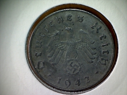 Allemagne 10 Pfennig 1942 A - 10 Reichspfennig