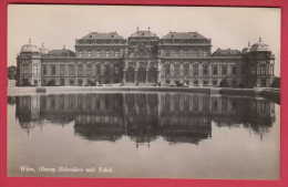 168784 / Vienna Wien  - OBERES , BELVEDERE MIT TEICH.  -  Austria Österreich Autriche - Belvedère