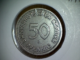 Allemagne 50 Pfennig 1949 J - 50 Pfennig