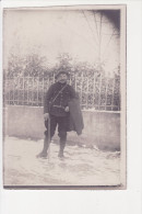 Chasseur Alpin En Uniforme (carte Photo) - Uniformes