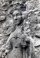 Delcampe - 01 PEROUGES  Eglise Forteresse Ste Marie Madeleine XV°s Vierge Gothique ,  Bois XIV°s - Pérouges