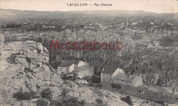 Delcampe - (84) CAVAILLON - Vue Générale - 2 SCANS - Cavaillon