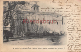 Delcampe - (84) MALAUCENE - Eglise Du XVéme Siècle Construite Par Clément V - 2 SCANS - Malaucene