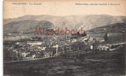 Delcampe - (84) MALAUCENE - Vue Générale - 2 SCANS - Malaucene