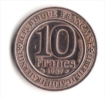 ** 10 FRANCS COMMEMORATIVE " CAPETIENS " 1987  TTB  **A222** - K. 10 Francs