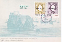 J0298 - Portugal / Madeira (1980) Funchal: Madeira 1868-1980 (cartes Maxima) - Isole