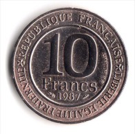 ** 10 FRANCS COMMEMORATIVE " CAPETIENS " 1987  TTB  **A224** - Conmemorativos