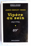 LIVRE POLICIER  NRF GALLIMARD Avec JACQUETTE N° 0119 03-1952 - VIPERE AU SEIN - JAMES HADLEY CHASE - NRF Gallimard