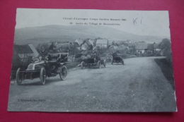 Cp  Circuit D'auvergne Coupe Gordon Bennet 1905 Sortie Du Village De Massagettes - PKW