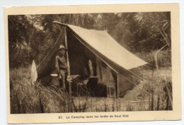 INDOCHINE - LE CAMPING DANS LES FORETS DE SUOI KIET - Viêt-Nam