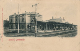 Delcampe - BELGIQUE - LIEGE - AMAY - Bahnhof HERBESTHAL - Amay