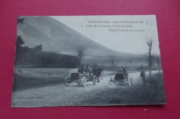 Delcampe - Cp  Circuit D'auvergne Coupe Gordon Bennet  Plaine De Laschamps Et Le Puy De Dome Depart Et Arrivee De La Course - PKW