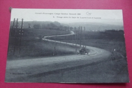 Delcampe - Cp  Circuit D'auvergne Coupe Gordon Bennet Virage Entre La Gare De Laqueuille Et Ganoté - PKW