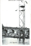 Delcampe - SPORT .... NATATION ... SAUT EN PLONGEE ... CHOCOLAT LOMBART - Schwimmen