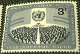 United Nations New York 1956 United Nations Day 3c - Mint - Neufs