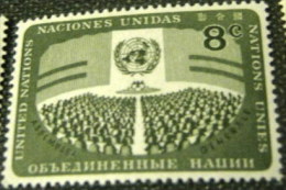 United Nations New York 1956 United Nations Day 8c - Mint - Unused Stamps