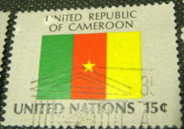 United Nations New York 1980 Flags Cameroon 15c - Used - Usati