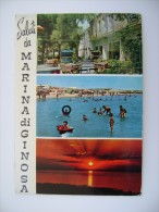Delcampe - SALUTI  DA  MARINA DI GINOSA  TARANTO PUGLIA    VIAGGIATA  COME DA FOTO - Taranto