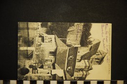 Delcampe - CP, 86, LA ROCHE POSAY Les BAINS L'Eglise Prise Du Moulin Voyagé - La Roche Posay