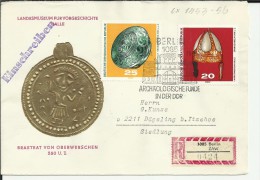 ALEMANIA DDR CC CERTIFICADA BERLIN SELLOS ARTE ORFEBRERIA ARQUEOLOGIA - Archéologie