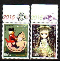 BULGARIA - 2015 - Europa / Europe - Cept  -  Jouets Anciens - 2v** - 2015