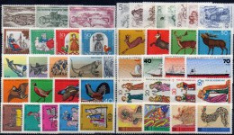 10 Sets Berlin ** 32€ Apostel Fasan Gemsen Spinnrad Kutscher Zinnfiguren Fisch Dampf-Lok Leguan Christmas Lot Of Germany - Autres & Non Classés