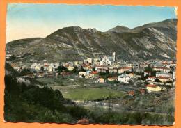 Delcampe - FRX-29  Digne-les-Bains, Etape Route Napoléon. Vue Générale. Cachet 1954.  Grand Format - Digne