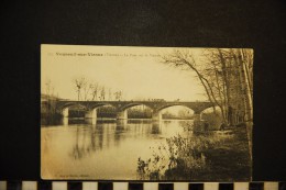 CP, 86, VOUNEUIL Sur VIENNE Le Pont Sur La Vienne N° 717 Ecrite - Vouneuil Sur Vienne