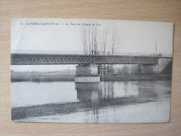 Auvers Chaponval - Le Pont Du Chemin De Fer - Auvers Sur Oise