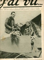 J´ai Vu... - N°19-spécial Aviation-sergent Aviateur Fraut-Garros, Leclerc, Yence, Pierra, Védrines-Zeppelin Sur Paris - Guerre 1914-18