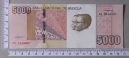 Delcampe - ANGOLA  5000  KWANZAS  2012     -    (Nº00007) - Angola