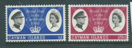 Cayman Islands 1966 Royal Visit Set 2 MNH - Kaaiman Eilanden