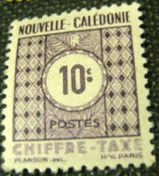 New Caledonia 1948 Postage Due 10c - Mint - Strafport