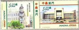 Macau 2014 Joint Issue With Thailand- Post Office 2v Mint - Autres & Non Classés