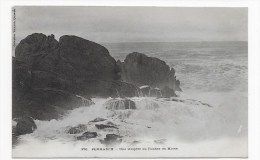 Delcampe - (RECTO / VERSO) PENMARCH - N° 276 - UNE TEMPETE AU ROCHER AU MOINE - Penmarch