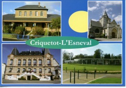 Criquetot L'Esneval Multivues : Ecole Piscine Eglise Mairie - Criquetot L'Esneval