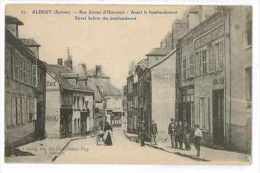 Delcampe - CPA 80 ALBERT RUE JEANNE D'HARCOURT AVANT LE BOMBARDEMENT - Albert