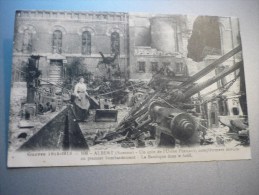 Delcampe - Guerre 1914-1915 Un Coin De L'usine Pernaut Complètement Détruite ... - Albert