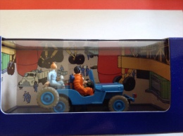 VOITURE TINTIN - LA JEEP D'OBJECTIF LUNE - 001 - Tim & Struppi