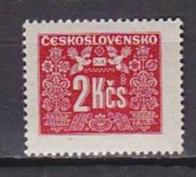 L3796 - TCHECOSLOVAQUIE TAXE Yv N°74 ** - Timbres-taxe