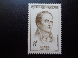 France 1958 N°1142 Neuf*(charnière) Philippe Pinel - Ungebraucht